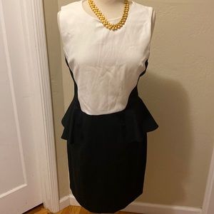 Black and white dress